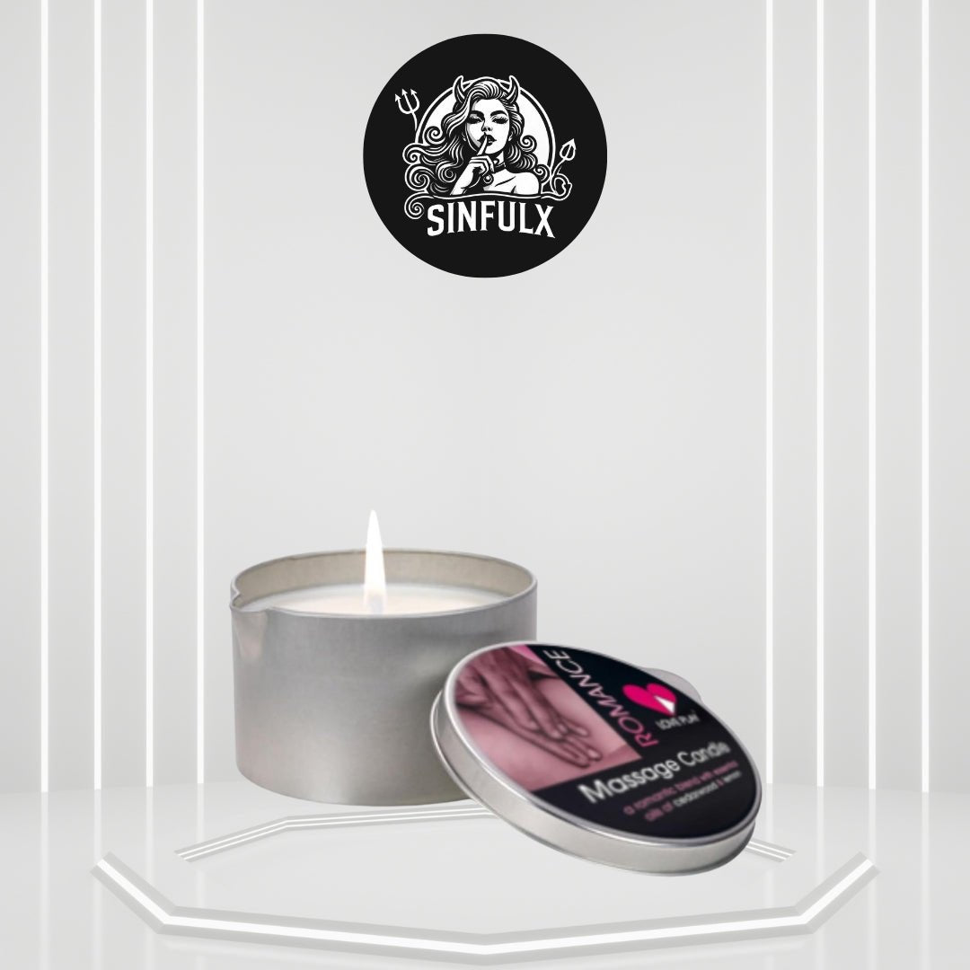 Massage Oil Sensual Candle for Couple Massage - SinfulX