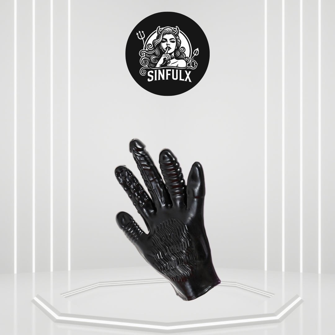 HighFive Finger Vibrating Sex Gloves - SinfulX
