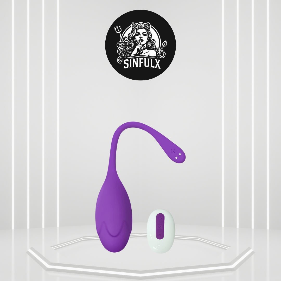 HaloCharm Egg Vibrator Dildo - SinfulX