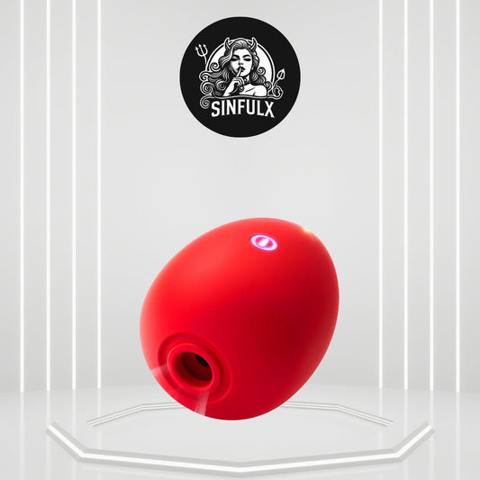 VelourHaven Egg - Shaped Sucking Vibrator - SinfulX