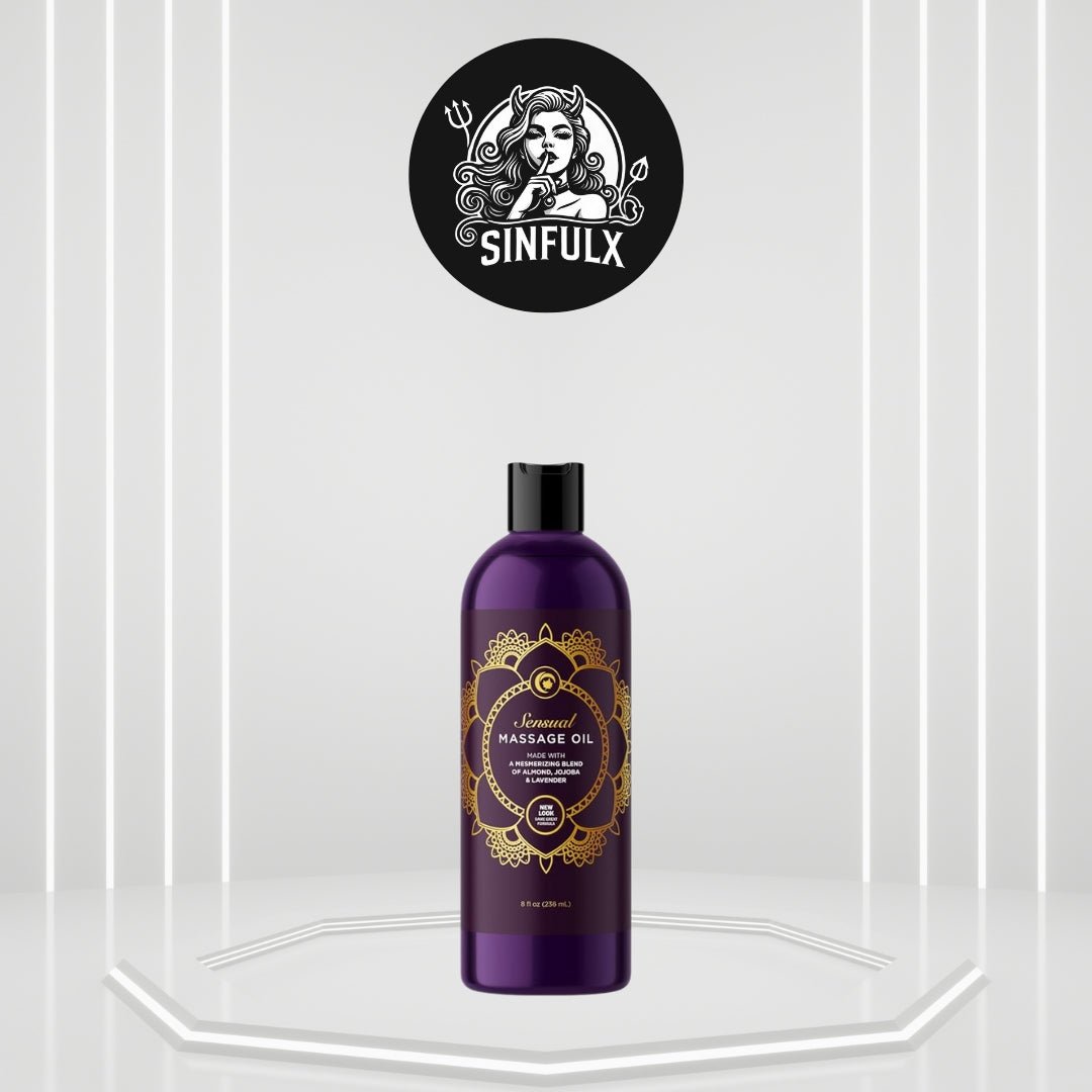 Full Body Sensual Massage Oil for Date Night - SinfulX