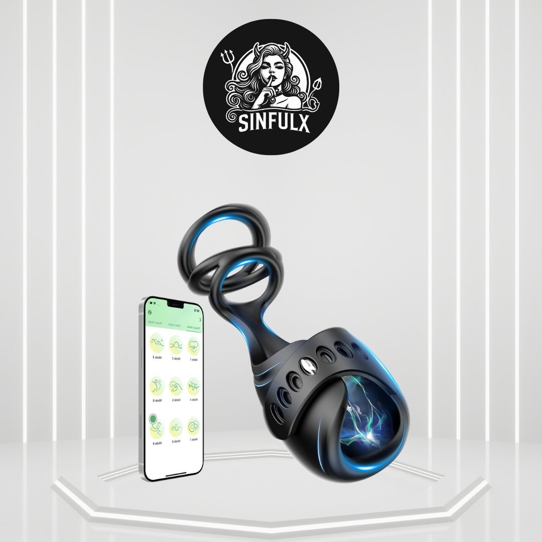 WraithFlicker Penis Ring Sleeve Vibrator - SinfulX