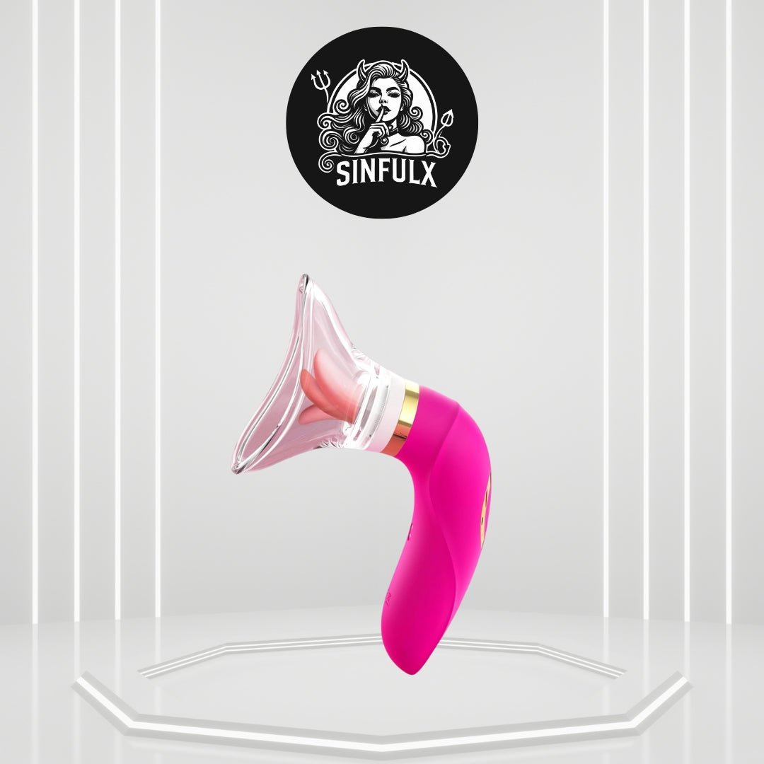 GlowRipple App Control Sucking Vibrator - SinfulX