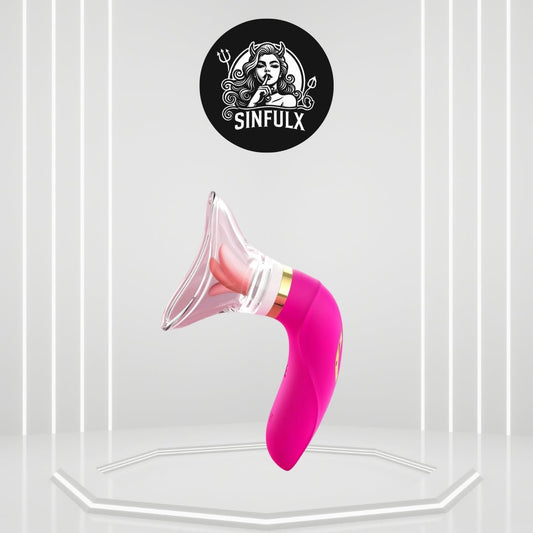 GlowRipple App Control Sucking Vibrator - SinfulX