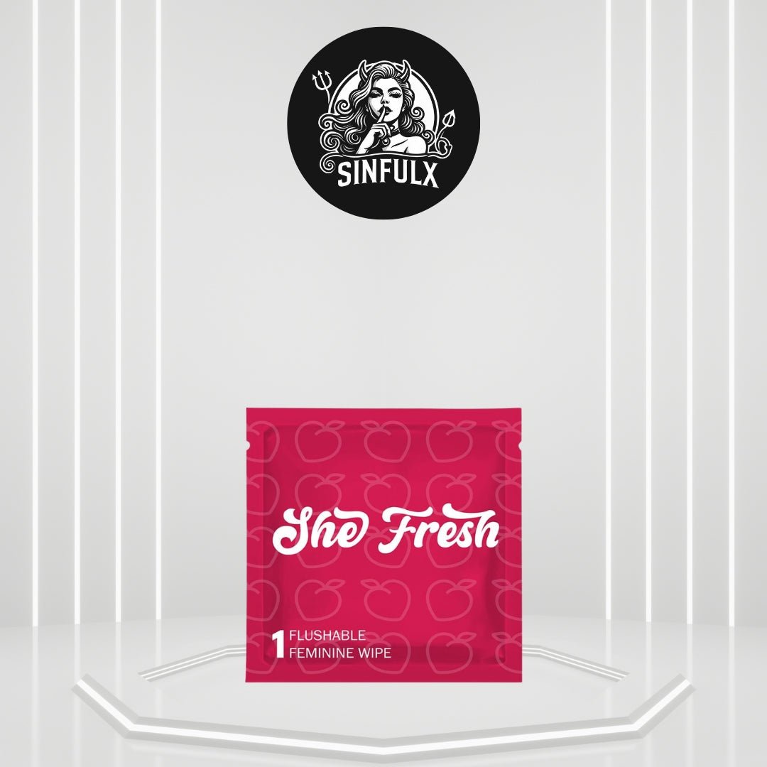 Morning After Flushable Feminine Wipes (50 Pcs) - SinfulX