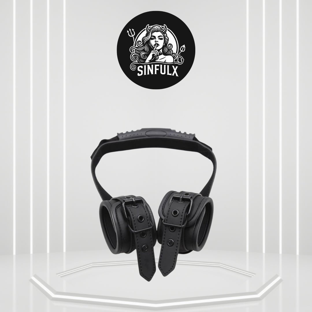 PleasureForge BDSM Adjustable Hand Restraints - SinfulX