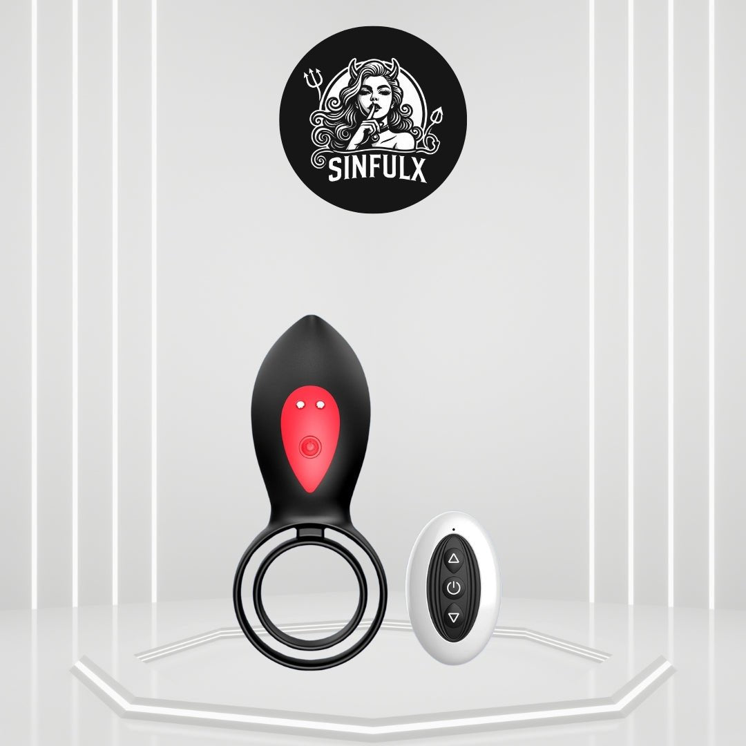 PleasureHaven Vibrating Penis Ring Clitoral Stimulator - SinfulX