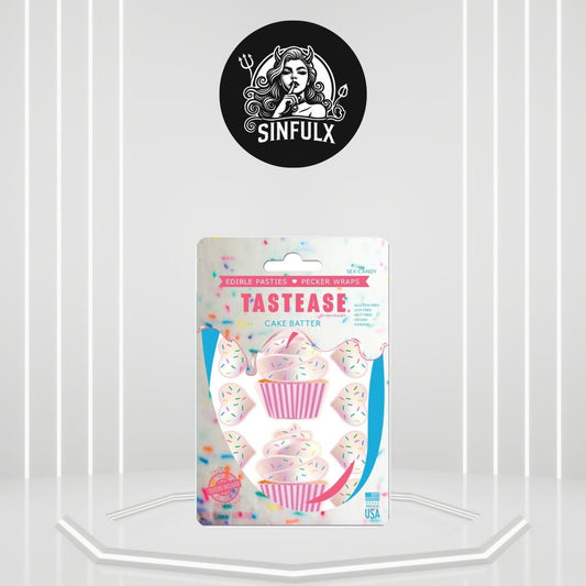 Cupcake & Heart Shaped Edible Nipple Pasties - SinfulX