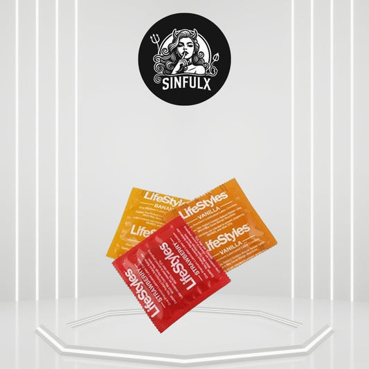 Assorted Flavors Latex Condoms - 24 Pack - SinfulX