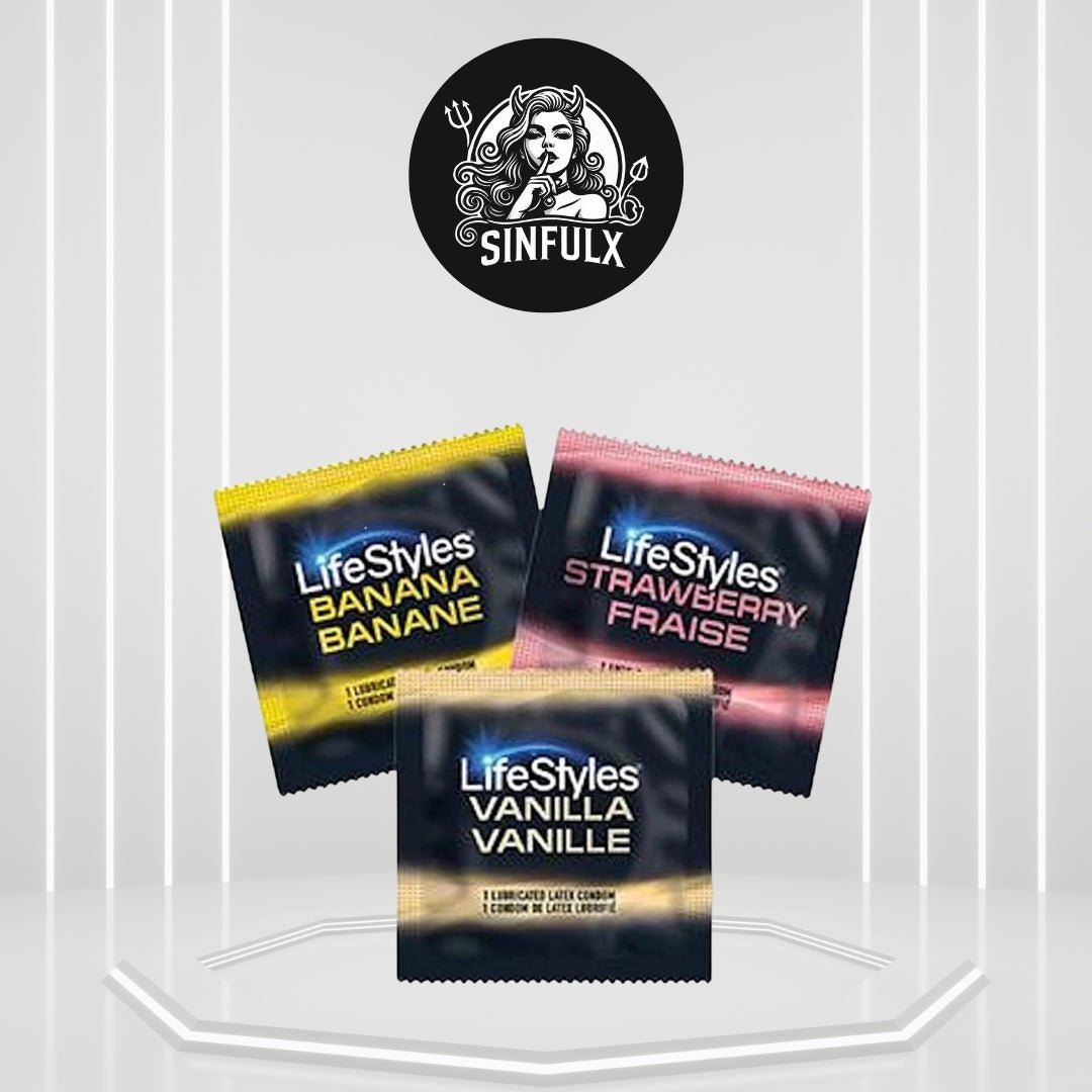 Flavored Condoms - 100 Pack - SinfulX