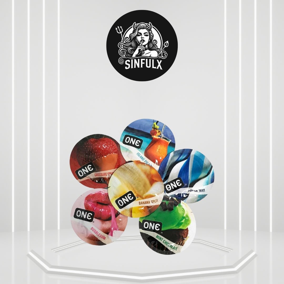 Flavored Lubricated Latex Condoms - 24 Pack - SinfulX