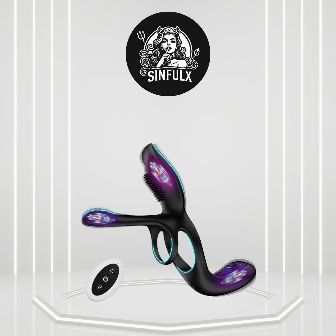 StimulatePro Vibrating Cock Ring - SinfulX