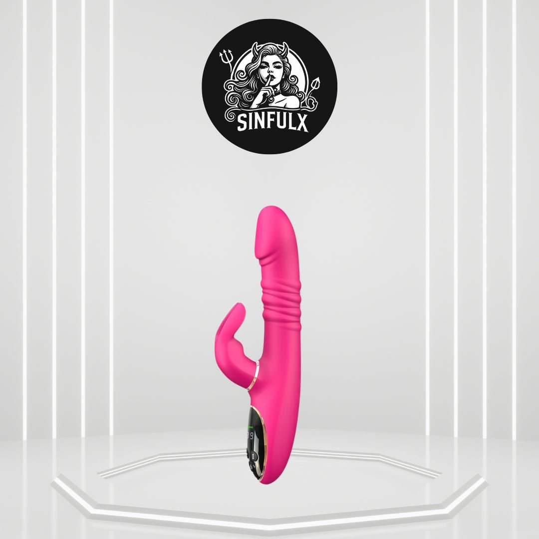 RogueLuxe Thrusting Rabbit Vibrator - SinfulX