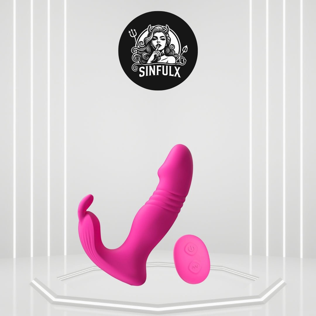 FawnThrust 3 - in - 1 Wearable Remote - Controlled Rabbit Vibrator - SinfulX