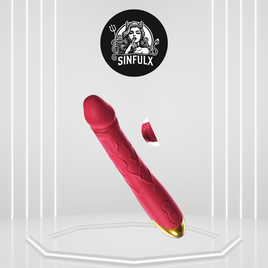 SynthPulse Powerful Dildo Vibrator - SinfulX