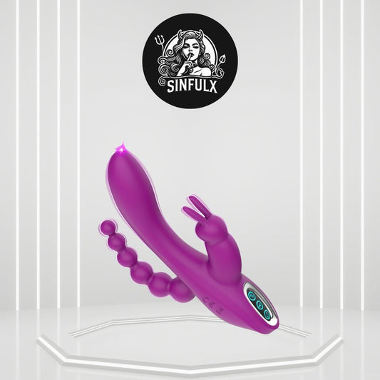 XenoPulse 3 - in - 1 G - Spot Rabbit Vibrator - SinfulX