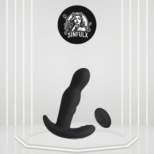 CraveSurge 360° Rotating Anal & Prostate Vibrator with 10 Vibrations - SinfulX