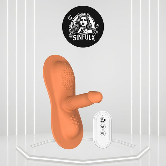 CowBoy Sit & Ride Dildo Vibrator - SinfulX