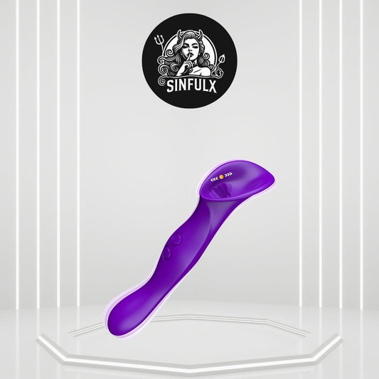 BlissCharm Tongue Licking & Vibration G - Spot Stimulator - SinfulX