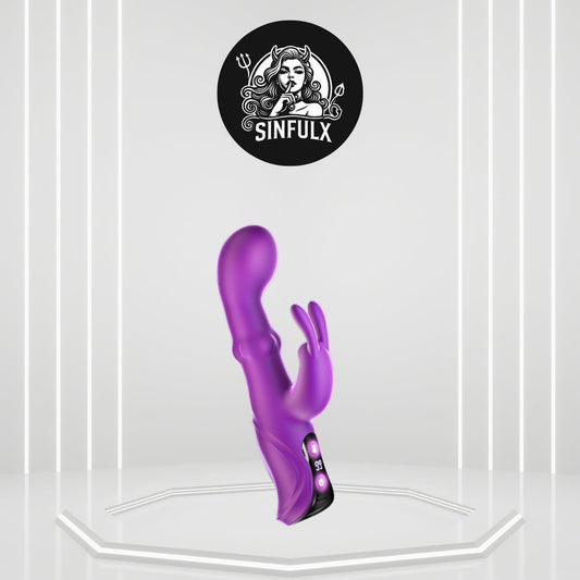 CraveEuphoria 9 Vibrating & 9 Wiggling Modes Vibrator - SinfulX