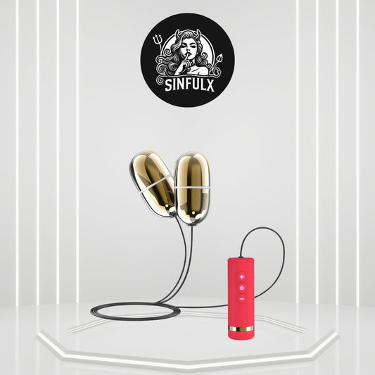 EchoEgg Double Egg Clitoral Stimulator Vibrator - SinfulX