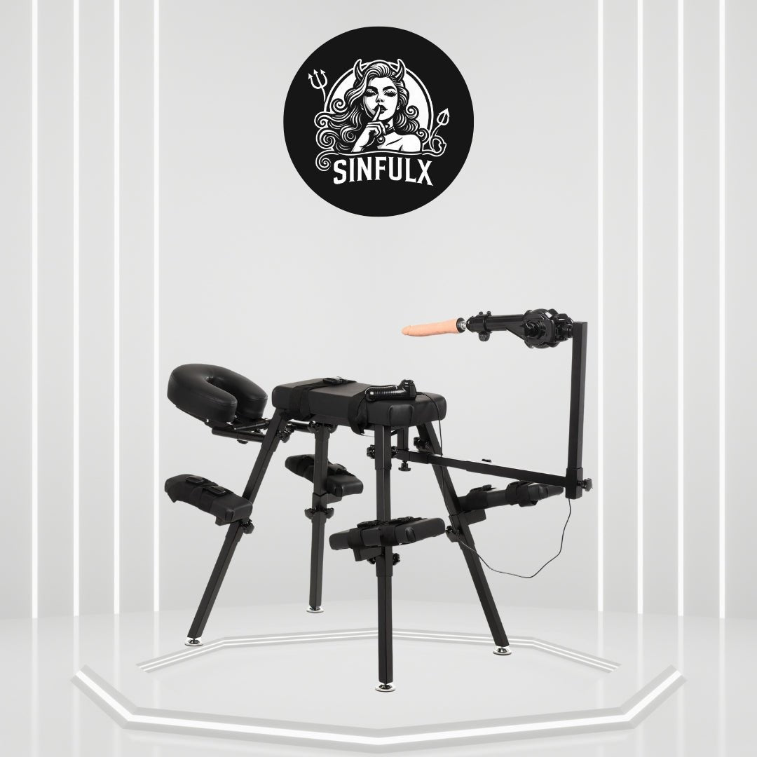 ForceLounge BDSM Sex Machine Bench with Restraints SinfulX ForceLounge BDSM Sex Machine Bench with Restraints SinfulX