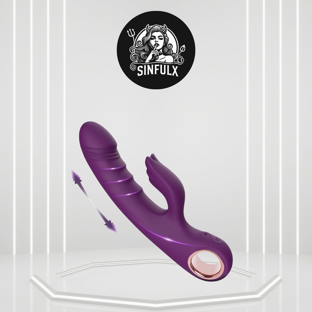 PureCrave Thrusting G-Spot & Clit Vibrator for Women SinfulX PureCrave Thrusting G-Spot & Clit Vibrator for Women SinfulX
