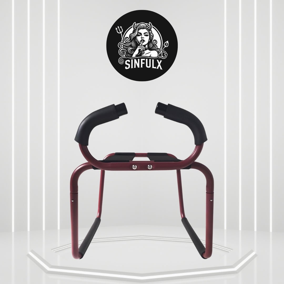 PassionFrame Red Sex Position Chair - SinfulX -