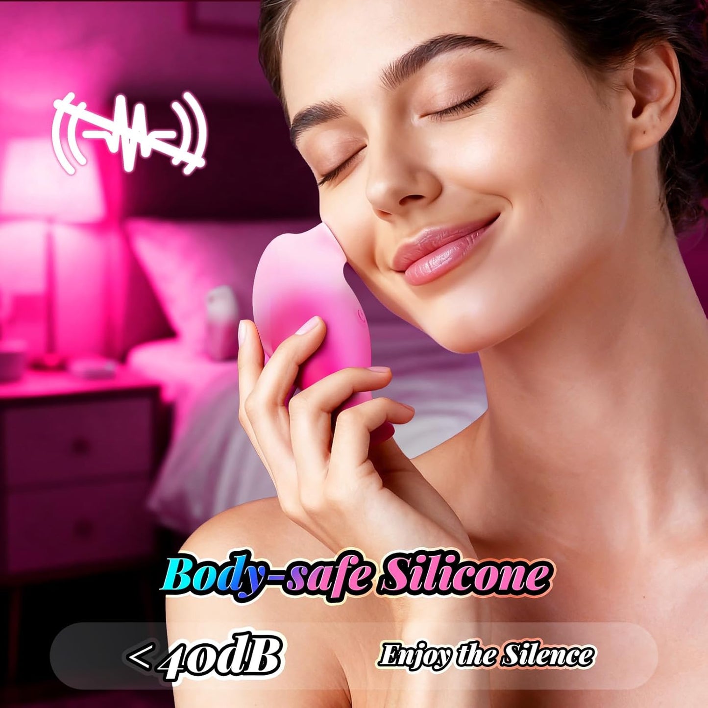 Sucking Vibrator Women Sex Toys,Sucking & Licking 2 in 1 Clitoris Vibrator for Women with 10 Powerful Modes, App Control Clit Sucker Nipple Stimulating Suction Toys, Female Vibrators Rose Sex Toy - SinfulX -