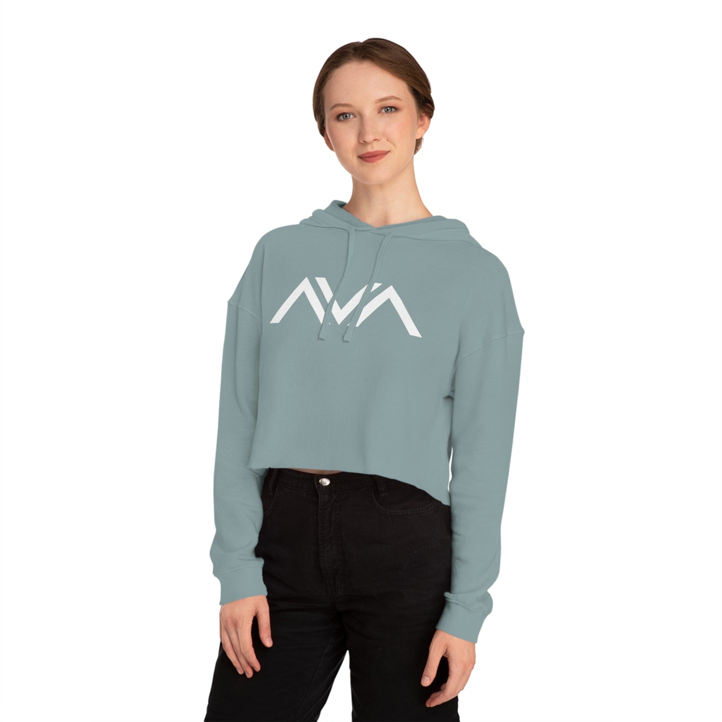 UA Stylish Women's Cropped Hooded Sweatshirt