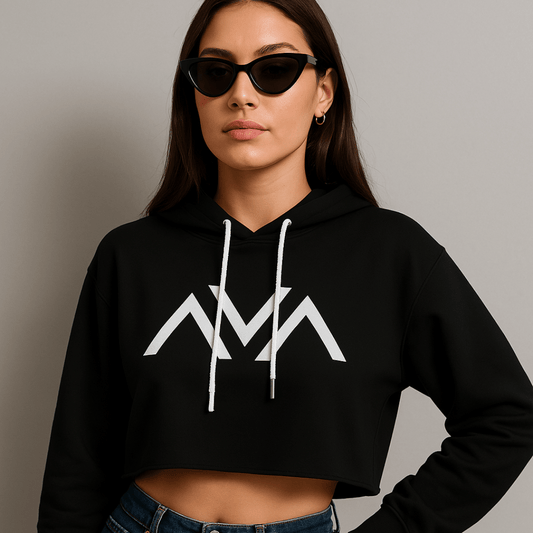 UA Stylish Women's Cropped Hooded Sweatshirt - SinfulXCropped Hoodie