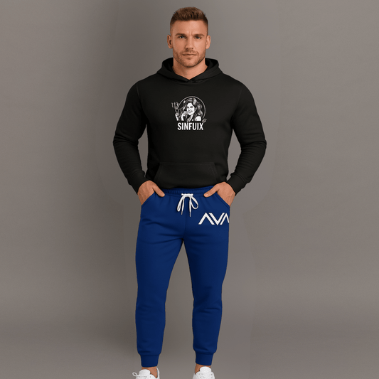 UA Blue Athletic Joggers - Unisex - SinfulXAthletic Joggers