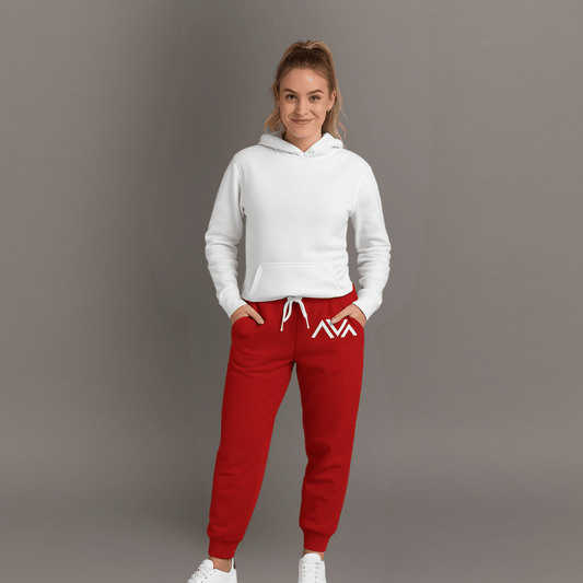UA Red Athletic Joggers - Unisex - SinfulXAthletic Joggers