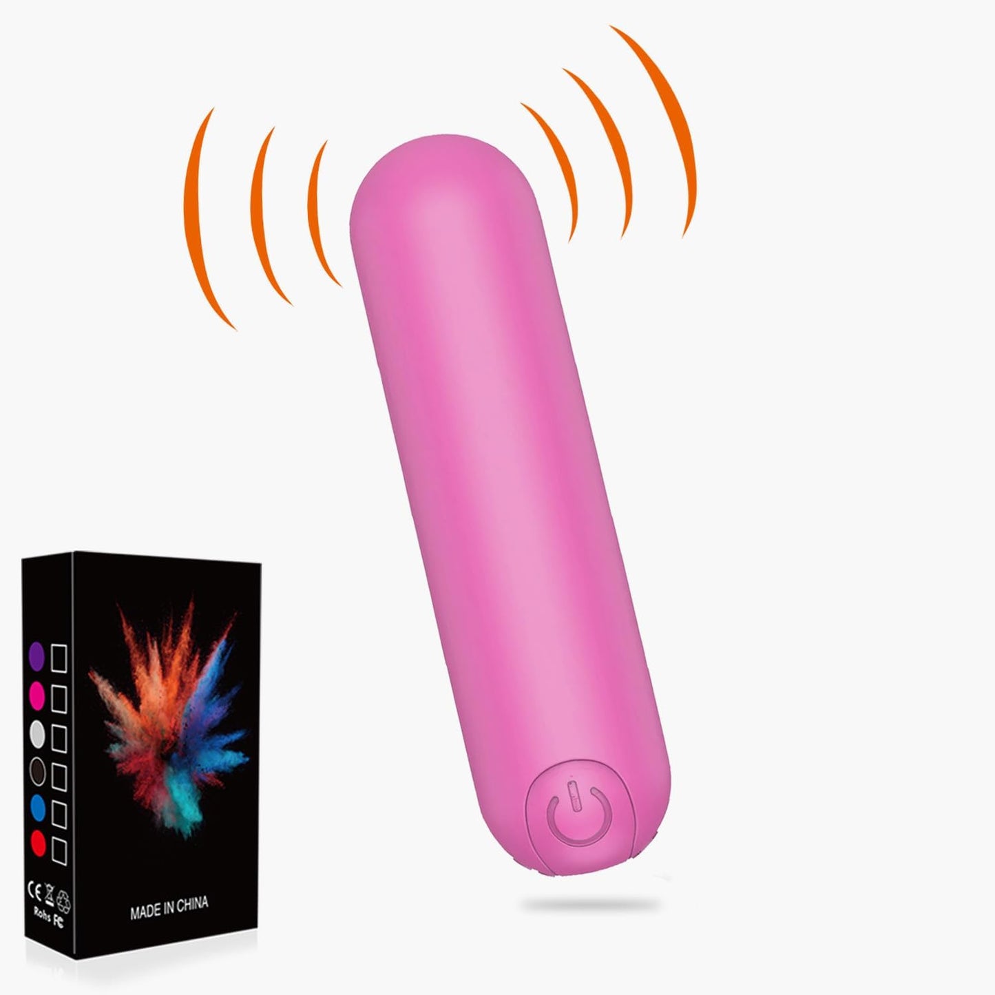 PocketPulse Mini Bullet Vibrator 10 Modes Quiet Waterproof - SinfulX - Personal Care > Sexual Wellness > Bullet Vibrator