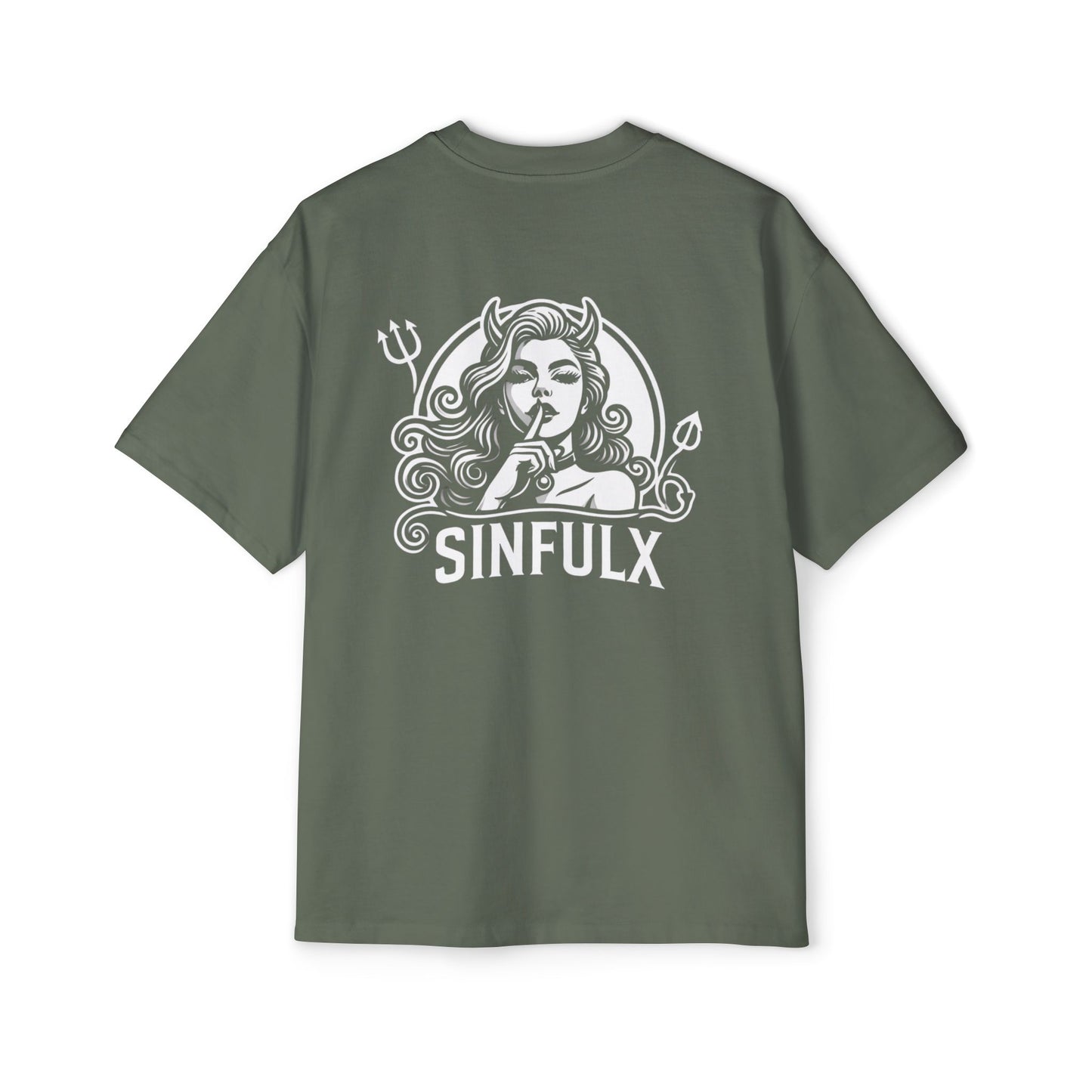 EA Men's Oversized SX Logo Graphic Tee