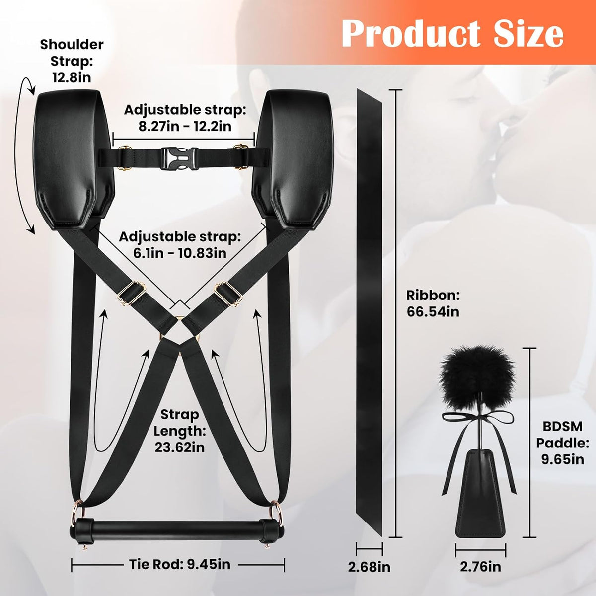 GripForm Doggy Style Sling Harness BDSM Kit Adjustable - SinfulX - Personal Care > Sexual Wellness > Sex Sling