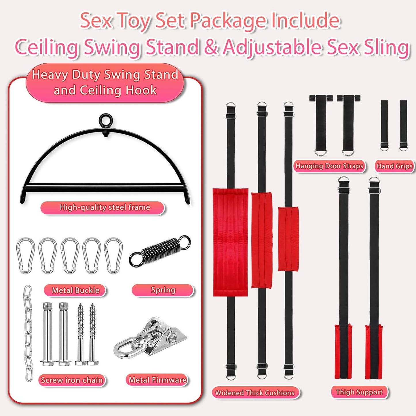 AeroSpin 360° Adjustable Premium Sex Swing - SinfulX -