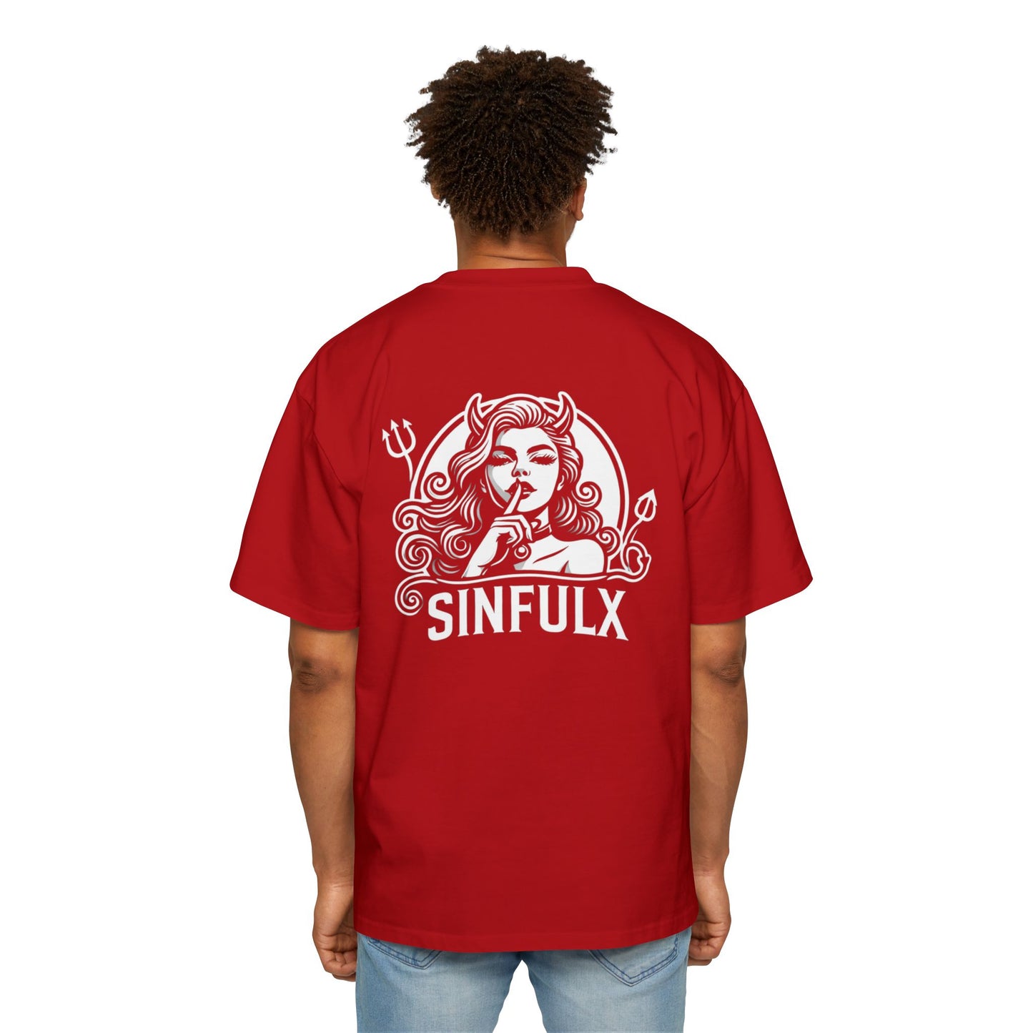 EA Men's Oversized SX Logo Graphic Tee