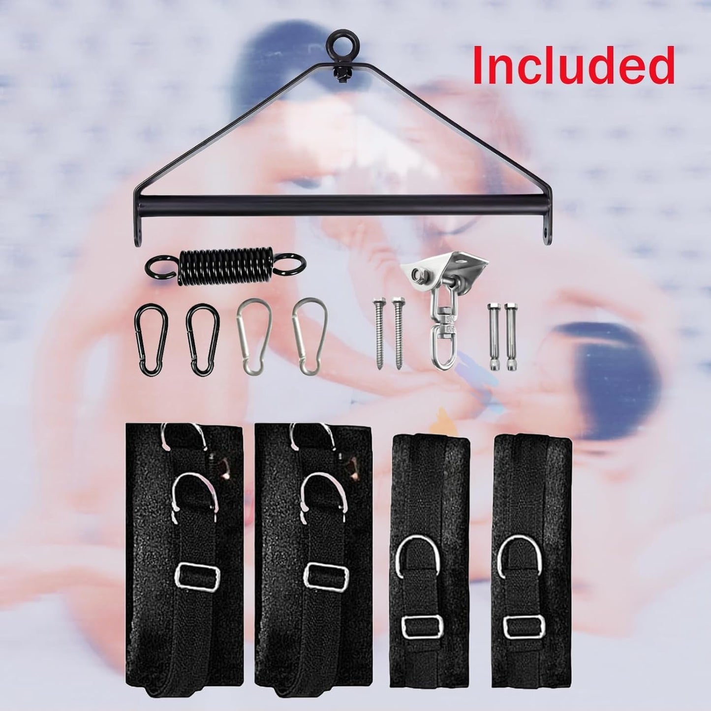 AerisyncX 360° Spinning Sex Swing Heavy Duty - SinfulX - Personal Care > Sexual Wellness > Sex Swing