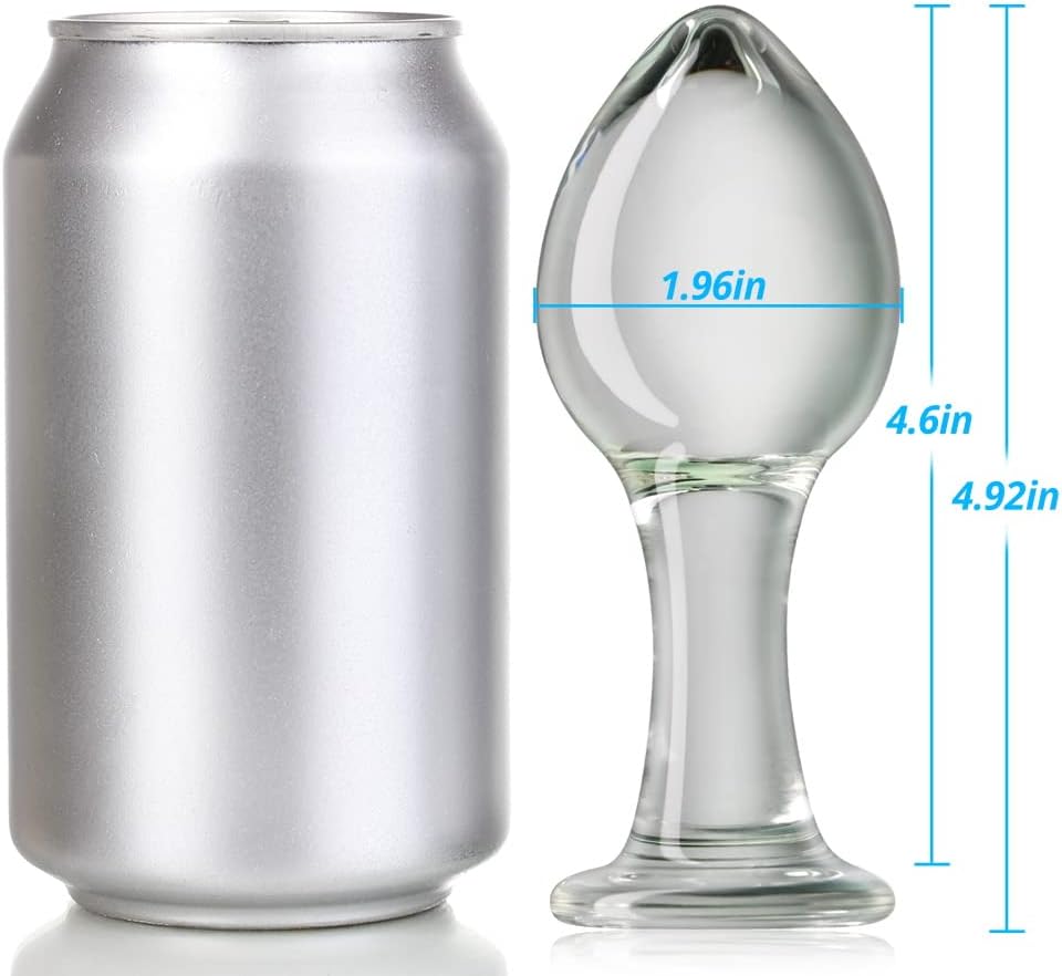QuakeGlow Glass Butt Plug Trainer - SinfulX