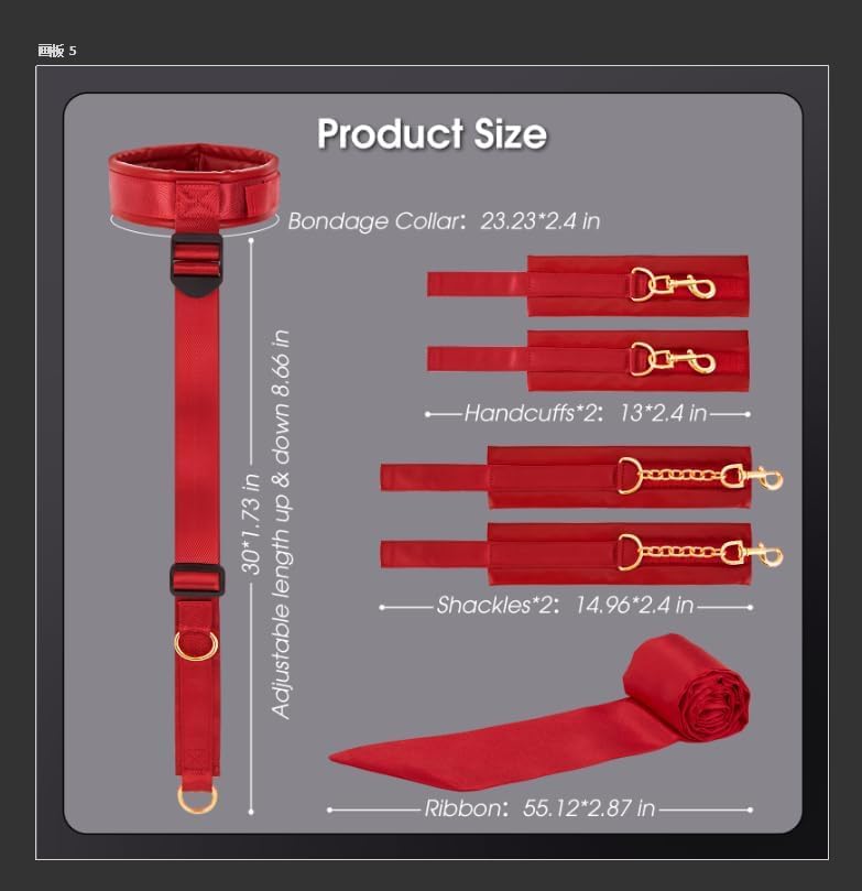 TwilightBind Bondage Collar BDSM Restraints - SinfulX