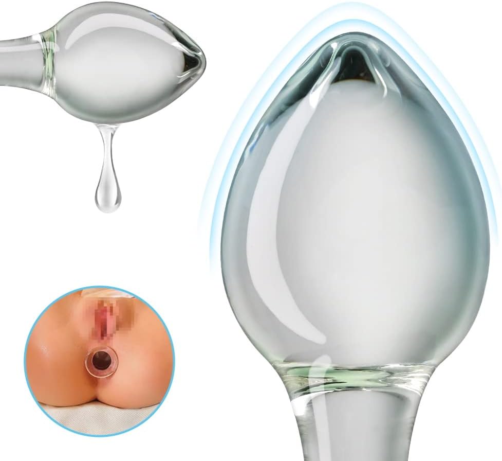 QuakeGlow Glass Butt Plug Trainer - SinfulX