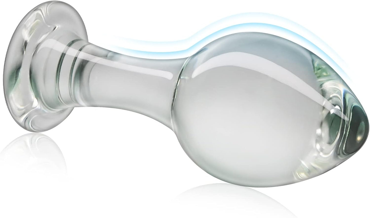 QuakeGlow Glass Butt Plug Trainer - SinfulX