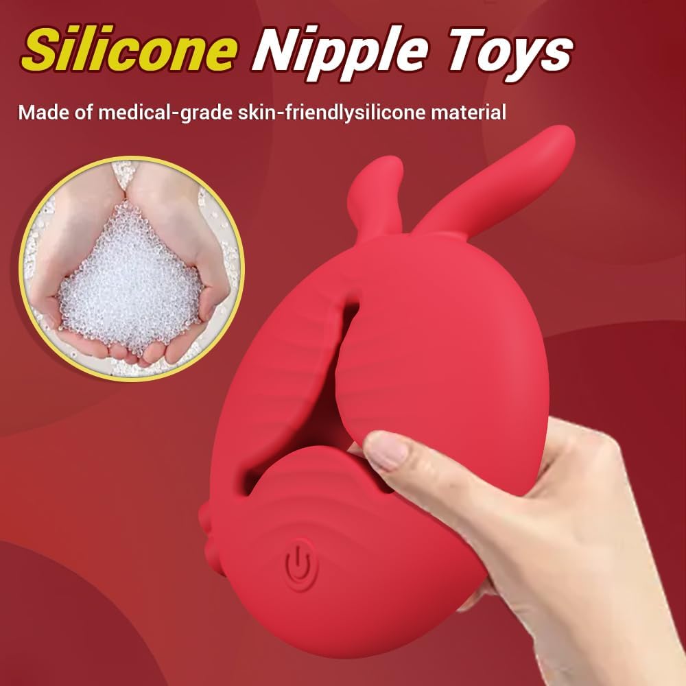 NeonPulse Nipple Vibrators