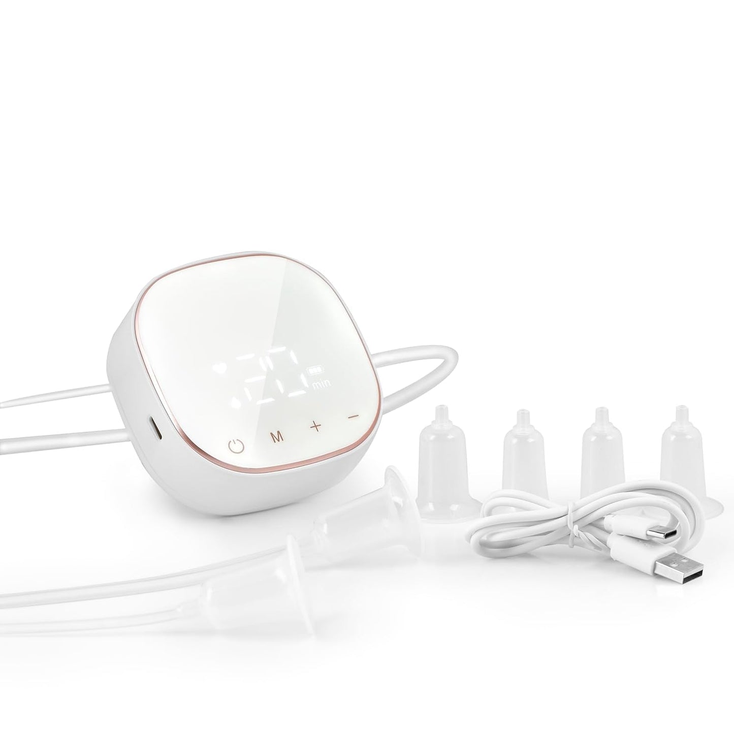 NipAura White Electric Nipple Corrector - SinfulX - Personal Care > Sexual Wellness > Nipple Stimulator