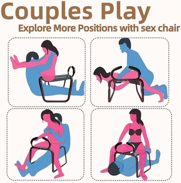 PassionFrame Red Sex Position Chair - SinfulX -