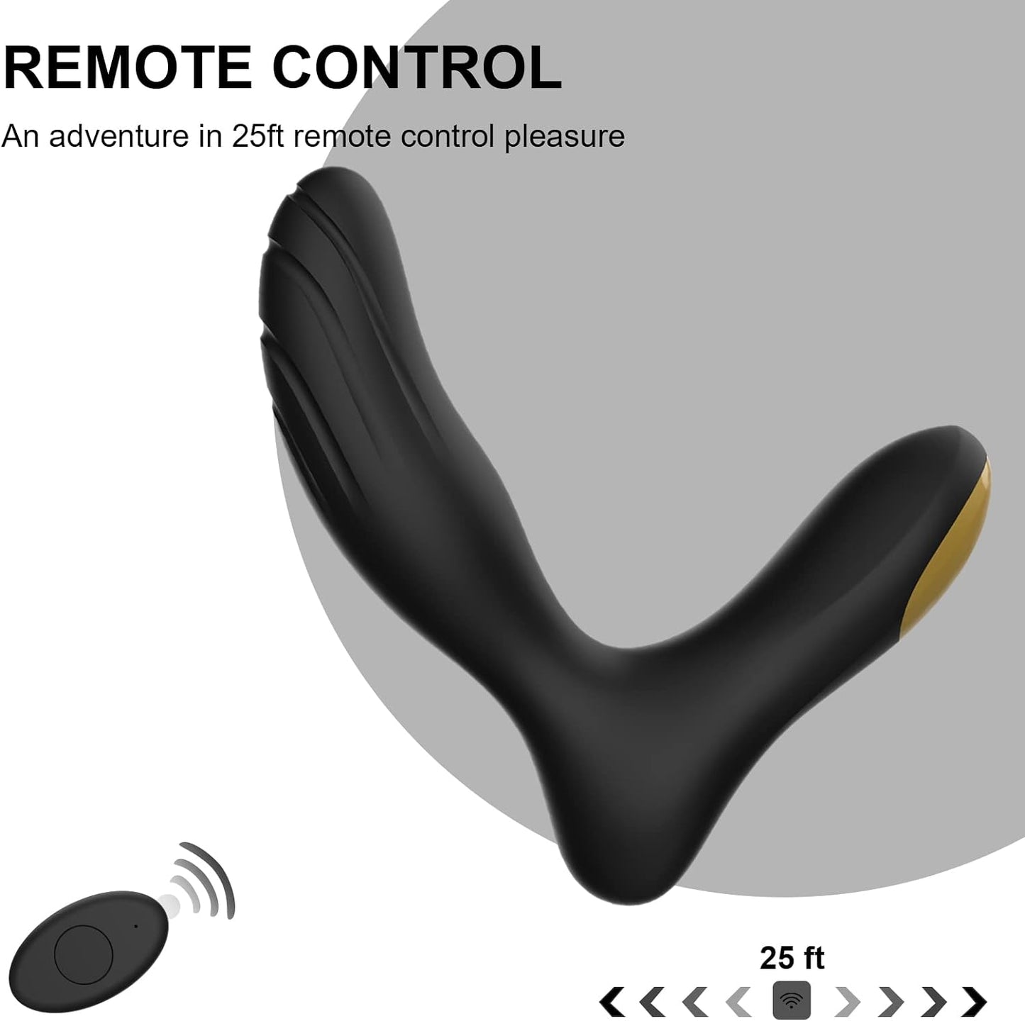 NovaReach Vibrating Remote Control Prostate Massager - SinfulX