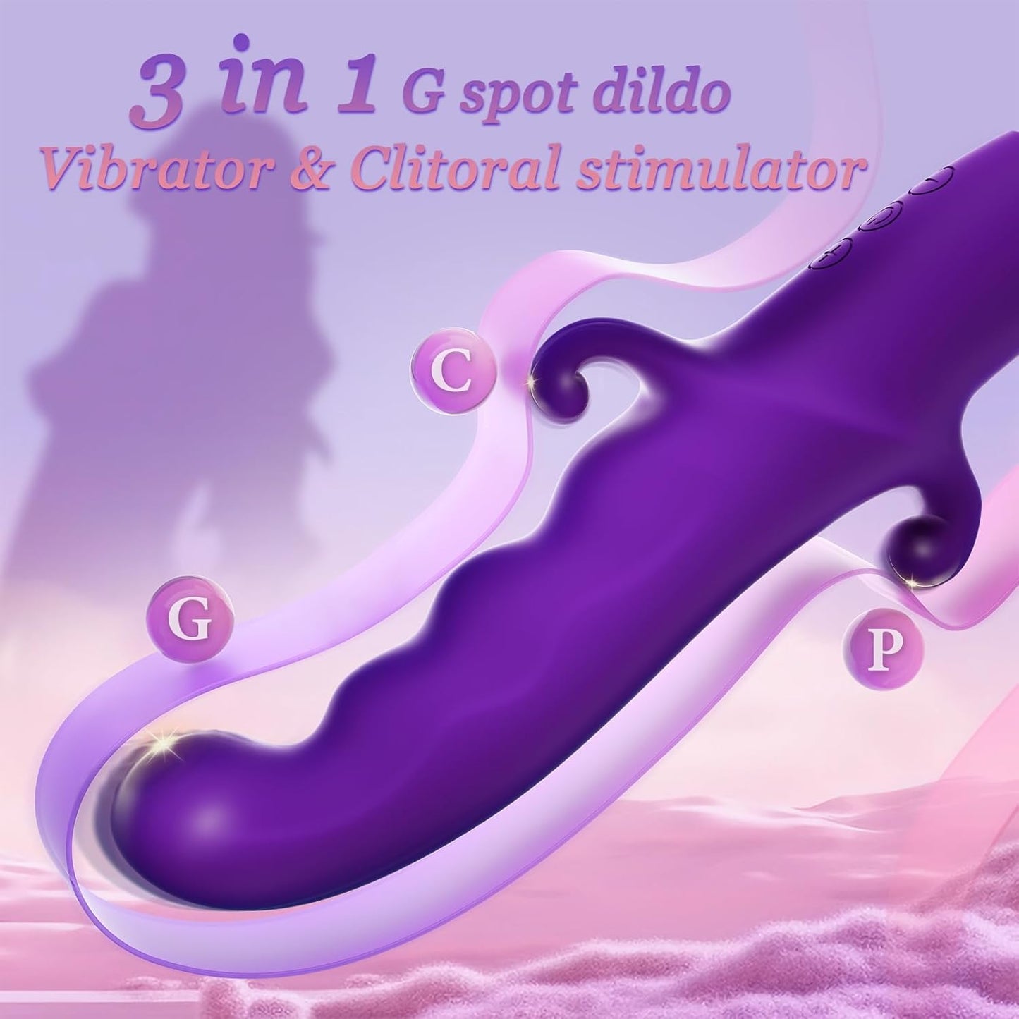 AuroraNest Triple Stimulation Vibrator