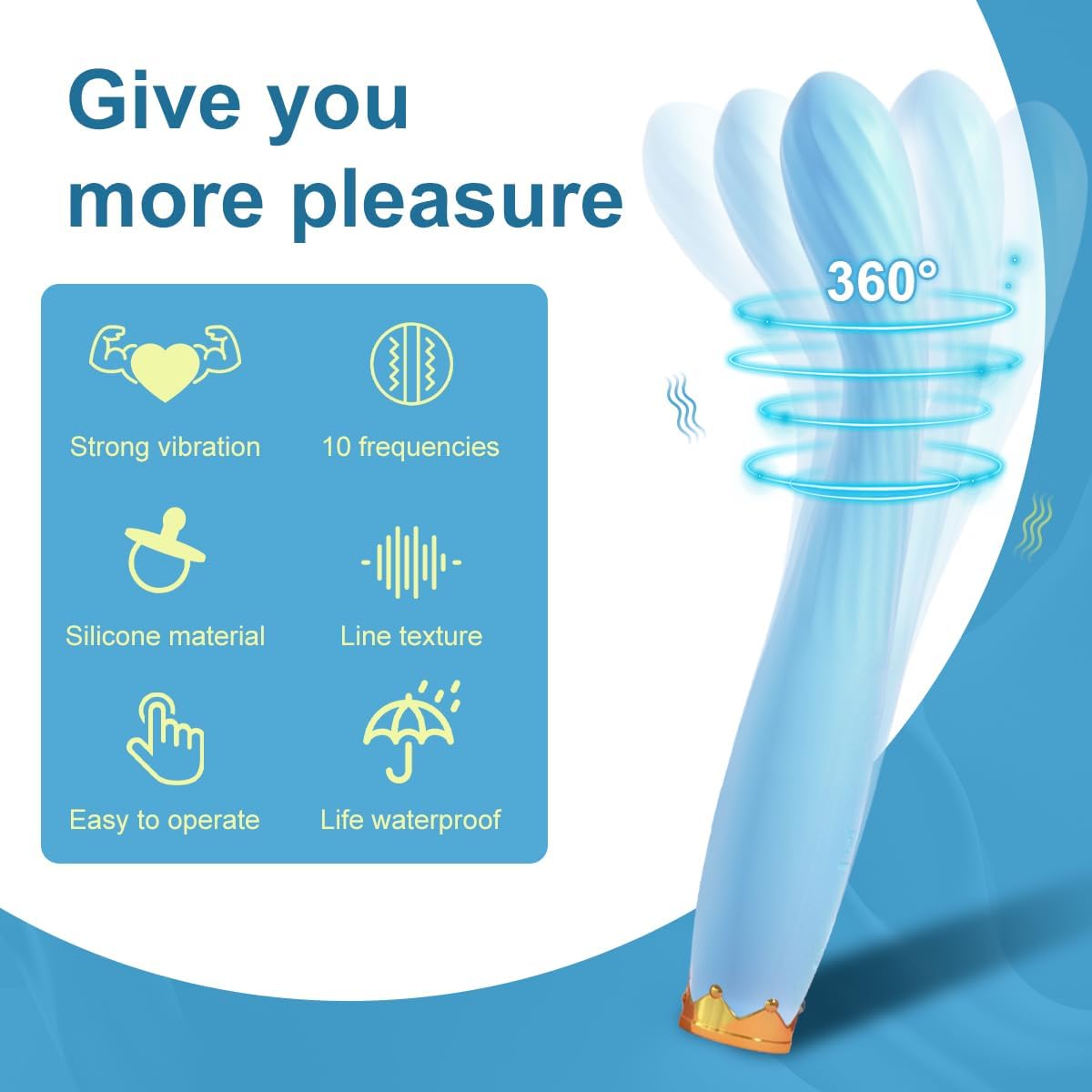 FrostTremor G-Spot Stimulation Vibrator