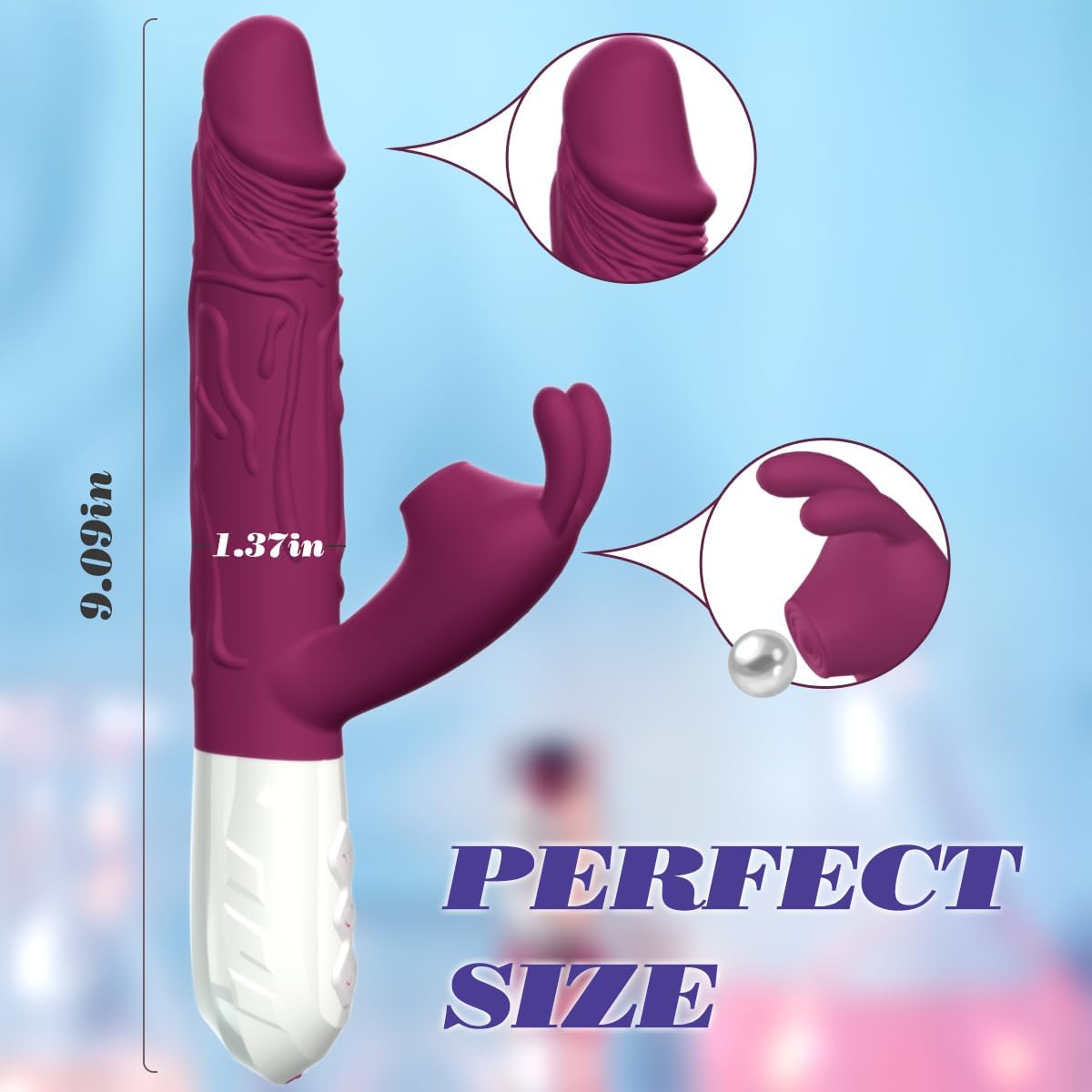 LushEuphoria G-Spot Clitoral Stimulator Vibrator